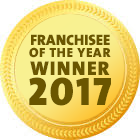 Award Franchisee of the year 2017