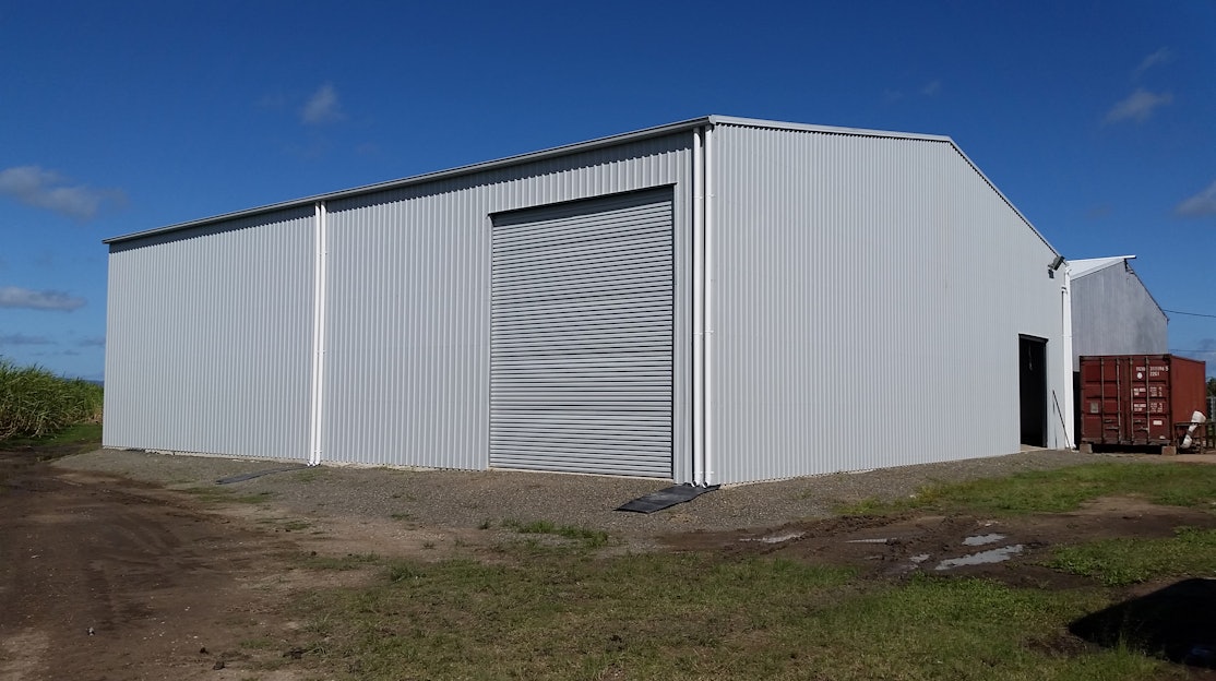 Customised Machinery Shed